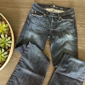 Seven (7 For All Man Kind). Dojo Jeans. Size 26; 33” inseam.
